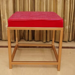 Red Sofa Stool