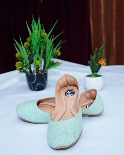 Teal Dream Khussa