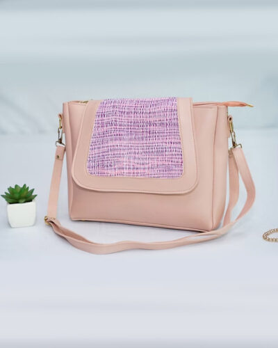 Peachy Plum Delight Handbag