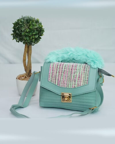 Aqua Blue Handbag
