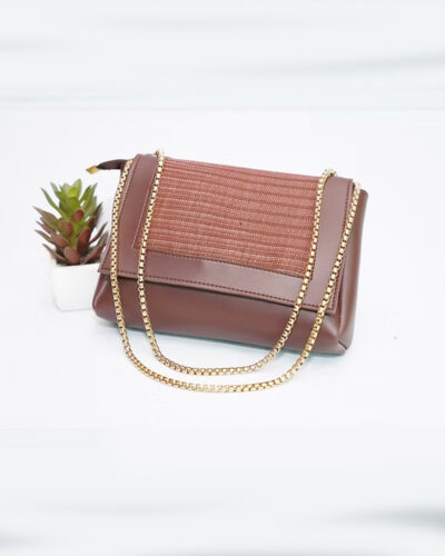 Brown Natural Handbag